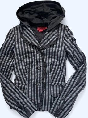 TRIPP NYC jacket with removable hood